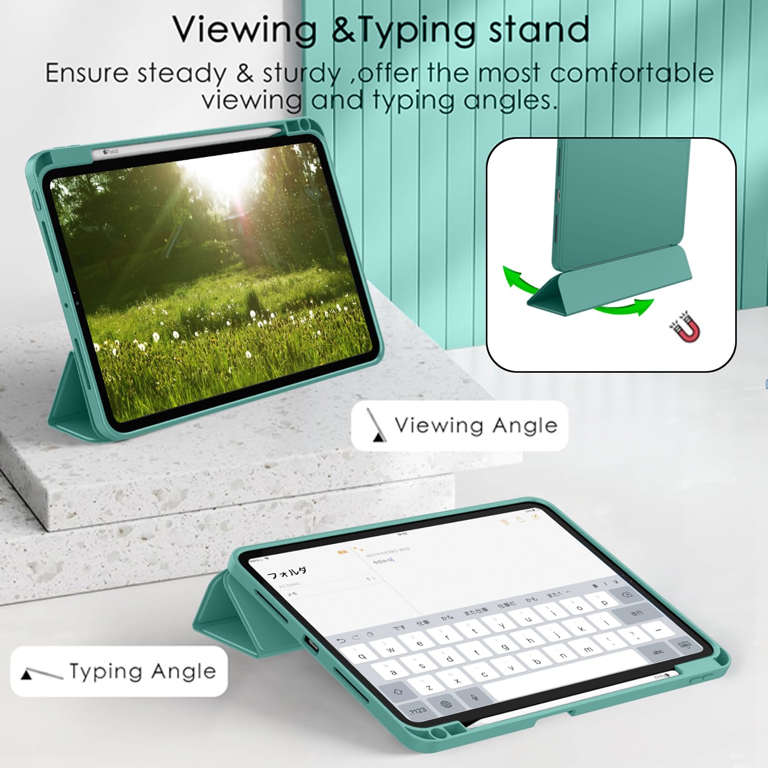 Amazon.co.jp: ZryXal 2024 iPad Pro 11インチケース M4 (第5世代